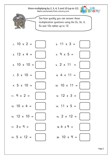 2 Times Table Worksheets Pdf Multiplying By 2 Activities