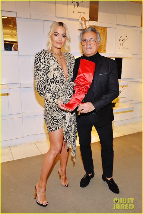 rita ora launches new shoe collection with giuseppe zanotti photo 4216236 pictures just jared