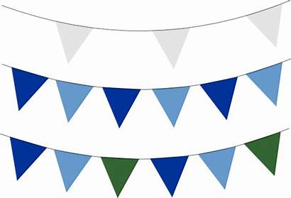 Banner Flag Clipart Clip Flags Bunting Pennant