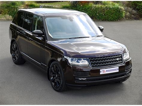 Used Land Rover Range Rover 44 Sdv8 Autobiography With Black Design