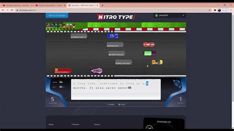 Nitro Type Racing Cars Youtube