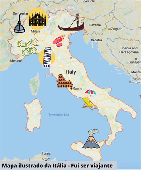 Mapa Turistico De Italia Images And Photos Finder