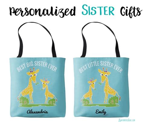 The site may earn a commission on some products. Personalized Sister Gifts - Sam Ann Designs
