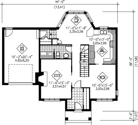House 1465 Blueprint Details Floor Plans