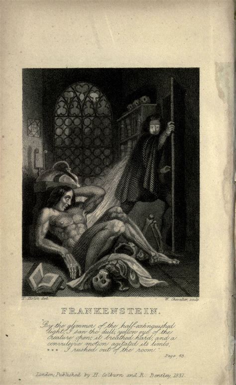 See The Original Illustration Of Frankensteins Monster — Geektyrant