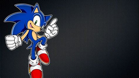 Sonic The Hedgehog In Black Hole Background Hd Sonic Wallpapers Hd