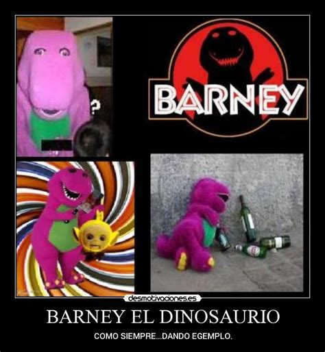 Barney El Dinosaurio Desmotivaciones