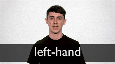 How To Pronounce Left Hand In British English Youtube