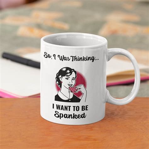 Spanking Coffee Mug Domestic Discipline Mug Bdsm Mistress Master Kinky Funny T