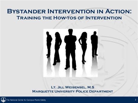 bystander intervention in action training the how tos of intervention