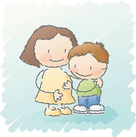 Best Sisters Hugging Drawings Illustrations Royalty Free Vector Graphics And Clip Art Istock