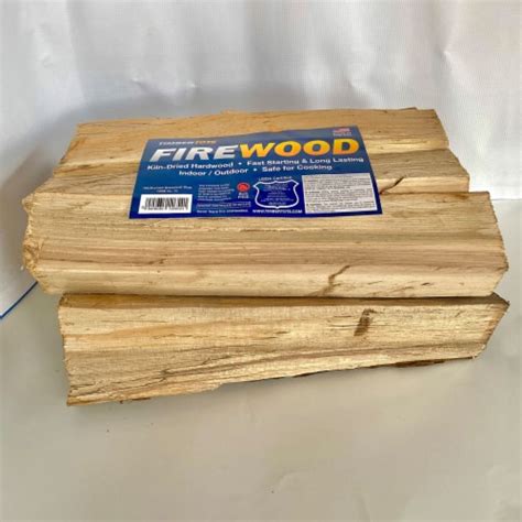 Timbertote Natural Hardwood Mix Fire Log Firewood Bundle For Fireplace