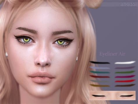 Air Eyeliner By Angissi At Tsr Sims 4 Updates