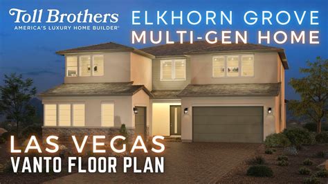 Multi Gen Toll Brothers New Homes For Sale At Elkhorn Grove Las Vegas