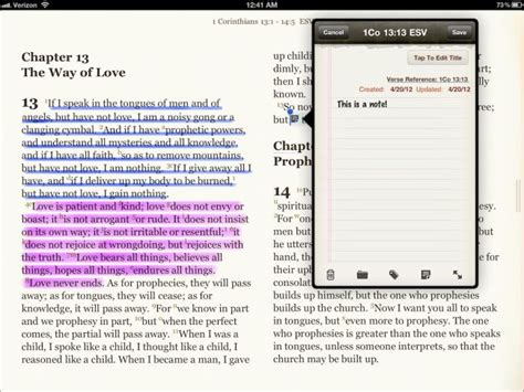 Olive Tree Biblereader Review The Best Bible App For Iphone And Ipad Imore