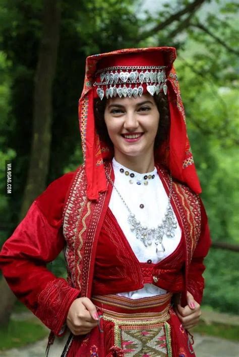Bridal Costume Of Mirdita Albania Traditional Outfits Folk Clothing Fashion