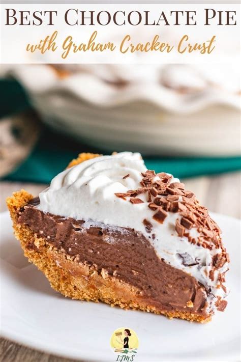 Chocolate Cream Pie With Graham Cracker Crust Recipe Dessert