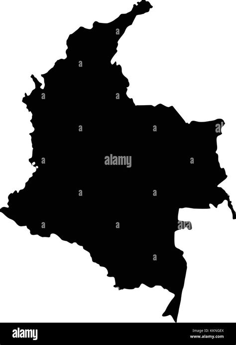 Mapa De Colombia Imágenes De Stock En Blanco Y Negro Alamy