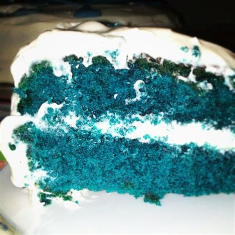 Blue Red Velvet Cake Ahah Cake Red Velvet Cake Velvet Cake