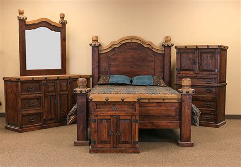 Free shipping on everything* at overstock. LMT | Don Carlos Nogal Rustic Bedroom Set | Dallas ...
