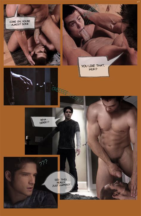 Post 4736693 Comic Derekhale Dylanobrien Fakes Stilesstilinski Teenwolf Tylerhoechlin