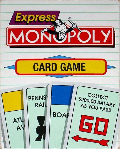 Express Monopoly Card Game Monopoly Wiki Fandom