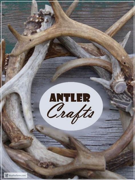 Antler Crafts Natural Materials Make Beautiful Handcrafted Decor Antler Crafts Deer Antler
