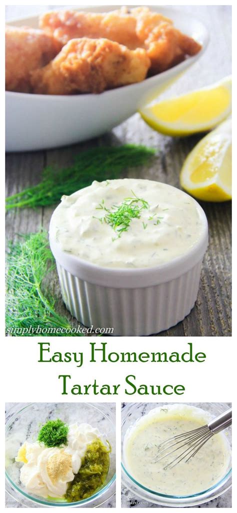 Tartar sauce, from the french sauce tartare, has become such a staple condiment that's enjoyed in many. easy homemade tartar sauce | Homemade tartar sauce, Tartar ...