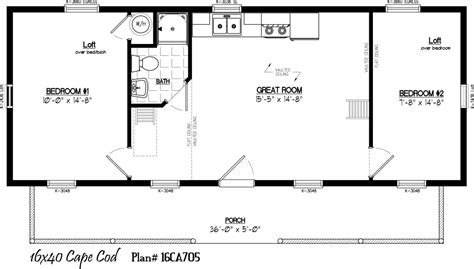 14x40 shed house floor plans. Cape Cod Cabin Floor Plans | Cabin floor plans, Tiny house ...