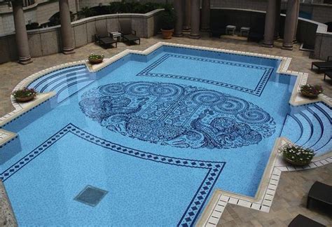 Contemporary Mosaic Art Turning Your Ordinary Swimming Pool Into A