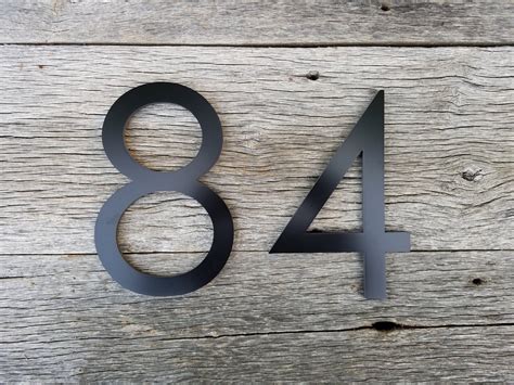 House Number Fonts