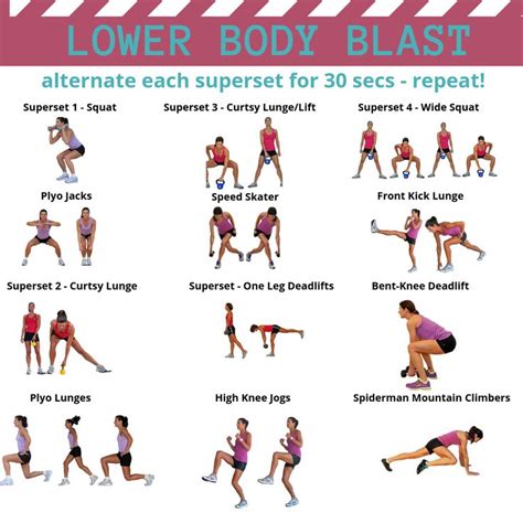 Want Strong Lean Legs This Workout Alternates A Strength Move With A