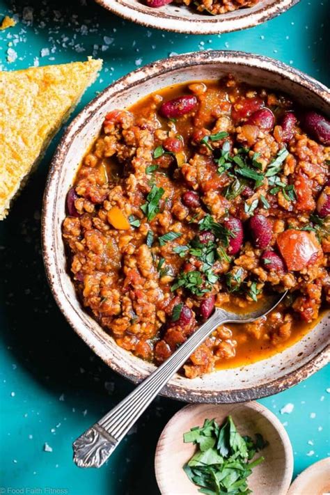Instant Pot Meatless Easy Vegan Chili Recipe Food Faith Fitness