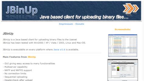 Upload Binary Files To Usenet With Jbinup Newsgroup Reviews Blog