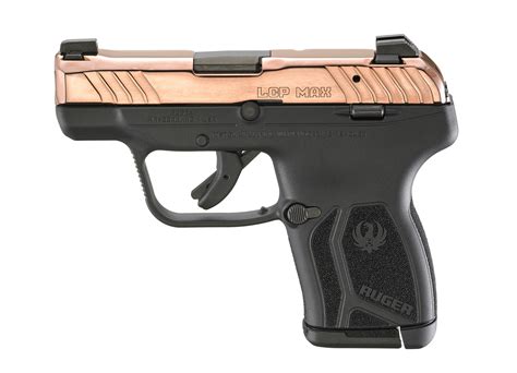 Ruger Lcp® Max Talo Exclusive Rose Gold Pvd Slide 380acp 10 Round