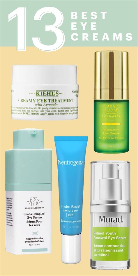 the 13 best eye creams with the thinnest most sensitive skin on your entire body the area