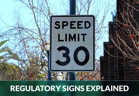 Regulatory Signs Explained 40 Most Common And Their Meaning