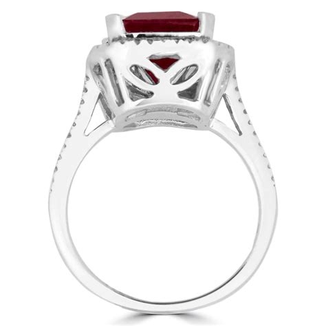 Red Ruby Rings Bijoux Majesty