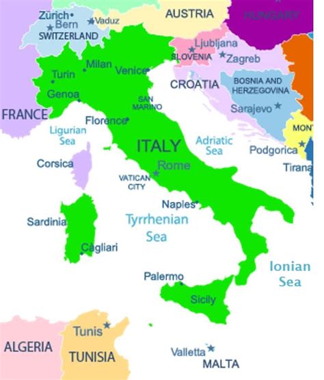 Countries Bordering Italy ~ Afp Cv