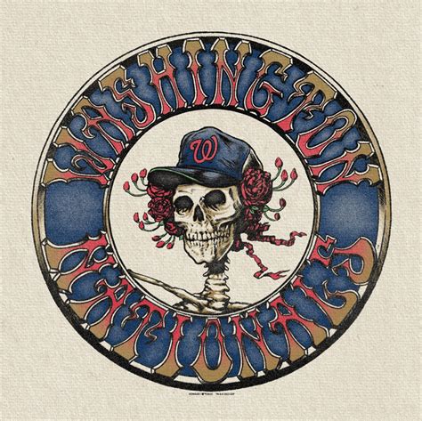 Grateful Dead X Nationals By Mark Mounts On Dribbble