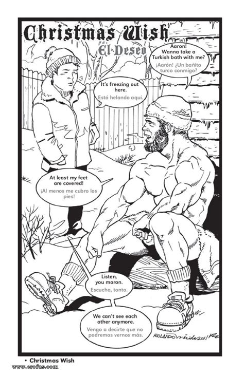 Page 1 Gay Comics Rolando Merida Christmas Wish Erofus Sex And