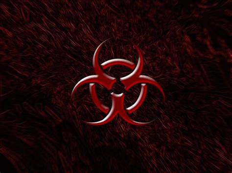 48 Red Biohazard Wallpaper Wallpapersafari