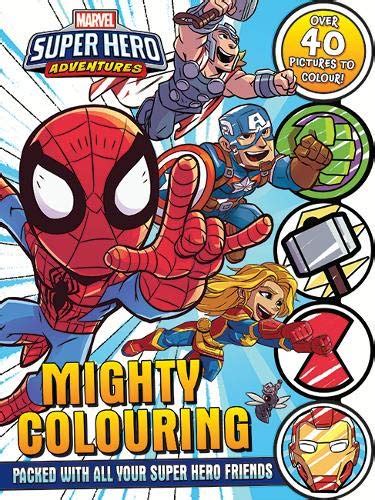 Marvel Superhero Adventures Mighty Colouring Paperback Paperback