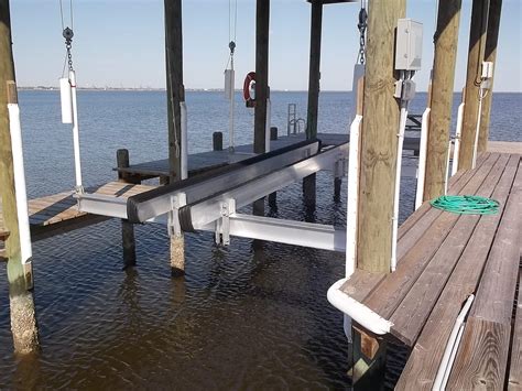Excell Boat Lifts And Boat Houses Aluminum Lower Cradle Assembly — At La