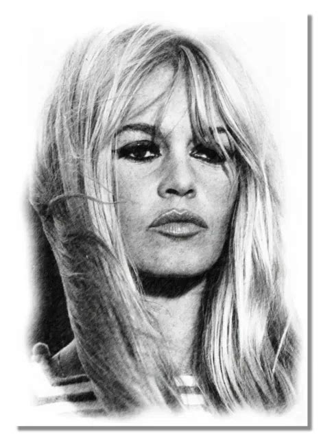 Brigitte Bardot French Actress Model And Singer Wearing A Blue My XXX