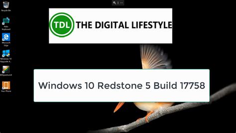 Video Hands On With Windows 10 Redstone 5 Build 17758
