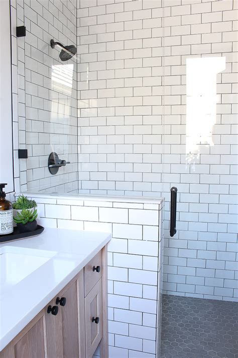 There's no need to call a professional—our detailed steps will guide we chose to install our subway tile in the classic running bond pattern. A Classic White Subway Tile Bathroom Designed By Our ...
