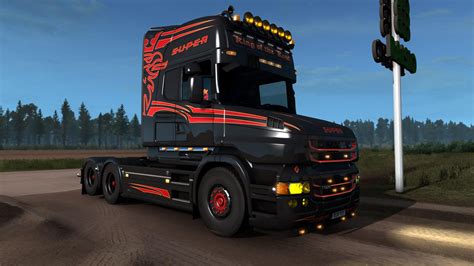 Scania T Super Griffin Skin V Ets Mods Ets Map Euro Truck Simulator Mods Download