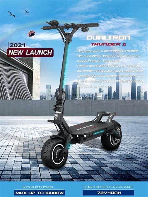 Dualtron Thunder 2 Electric Scooter Minimotors Nordic