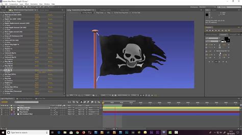 After Effects Waving Flag Template for CS5 and Up - YouTube